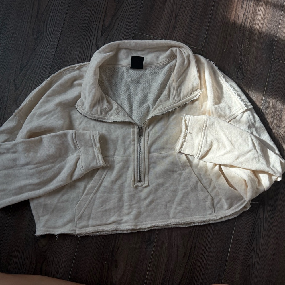 PacSun Cream Cowl Neck Sweater